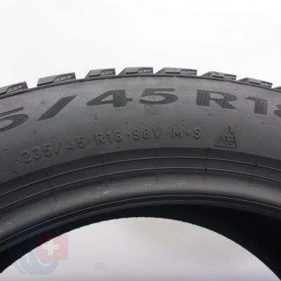 5. Opony 235/45 R18 2x PIRELLI 98V XL Powergy Zimowe 2024 7,5mm
