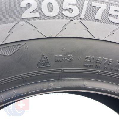 6. Opony 205/75 R16C 2x CONTINENTAL 110/108R Vanco Winter 2 Zimowe 2022 