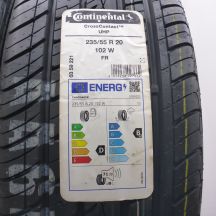3. Opony 235/55 R20 4x CONTINENTAL 102W CrossContact UHP Letnie 2024 