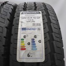 2. Opony 225/75 R16CP 2x CONTINENTAL 116R Vanco Camper Letnie 2021