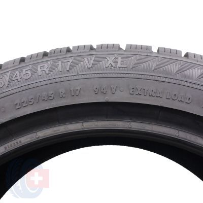 3. Opona 225/45 R17 1x GISLAVED 94V XL Euro Frost 6 zimowa 8,4mm 2023 Jak Nowa