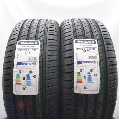 3. Opony 215/55 R16 4x BARUM 97Y XL Bravuris 5HM Letnie 2022