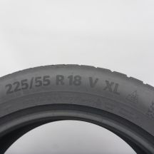 5. Opony 225/55 R18 2x CONTINENTAL102V WinterContact TS 870 P  Zimowe 2022 7,2-6,8mm 