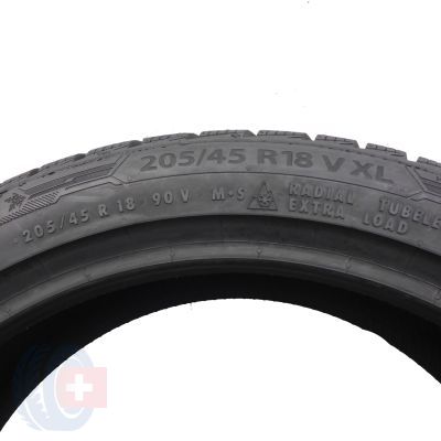 6. Opony 205/45 R18 4x BARUM 90V XL Polaris 5 Zimowe 2021 Nieużywane 