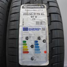 2. Opony 205/55 R19 4x CONTINENTAL 97V XL PremiumContact 6 Letnie 2023 Nieużywane