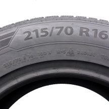 6. Opony 215/70 R16 4x BARUM 100H Polaris 5 Zimowe 2018 Jak Nowe