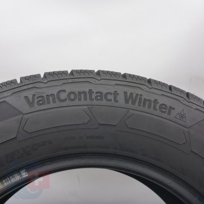 7. Opony 225/65 R16C 2x CONTINENTAL 112/110R VanContact Winter Zimowe 2023 8-8,5mm