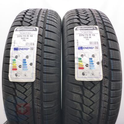 5. Opony 225/70 R16 4x CONTINENTAL 103H WinterContact TS 850 P SUV 2022 Zimowe 