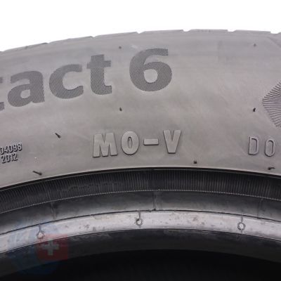 7. Opony 235/55 R17 2x CONTINENTAL 103W XL M0-V PremiumContact 6 Letnie 2021 6,2-6,5mm