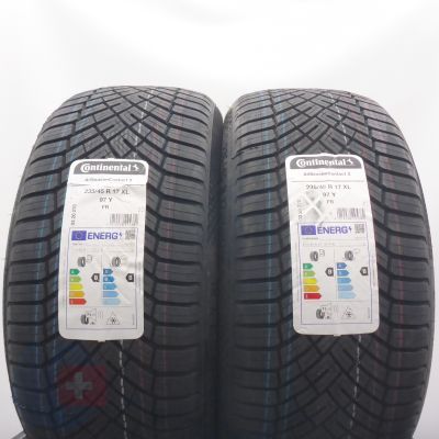 Opony 235/45 R17 2 x CONTINENTAL 97Y XL AllSeasonContact 2 Wielosezonowe 2025 