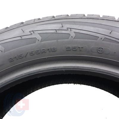 5. Opony 215/55 R18 4x GOODYEAR 95T UltraGrip Performance Gen-1 Zimowe 2022 6,5-7,2mm