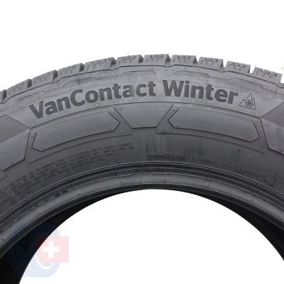6. Opony 215/65 R16C 2x CONTINENTAL 109/107R VanContact Winter Zimowe 2022 Jak Nowe 7,5-8mm