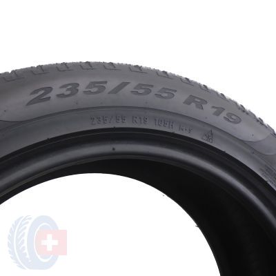 7. 4 x PIRELLI 235/55 R19 105H XL Scorpion Winter Zima 2015 4.5-6mm 