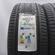 2. Opony 225/55 R16 2x CONTINENTAL 95W UltraContact Letnie 2023