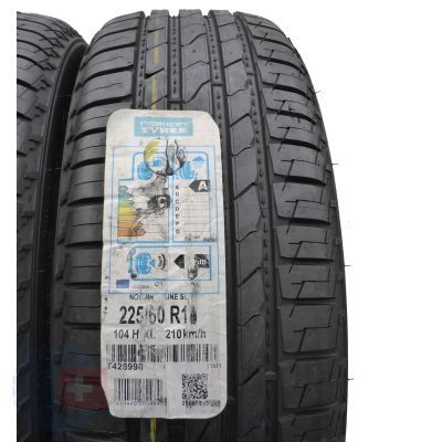 3. Opony 225/60 R18 2x NOKIAN 104H XL Line SUV Letnie 2017 Nieużywane 