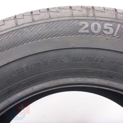 7. Opony 205/70 R15C 4x BARUM 106/104R Vanis 2 Letnie 2023 