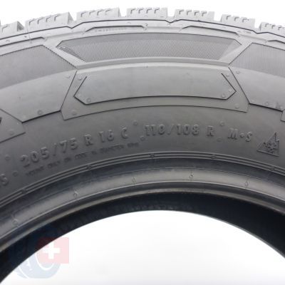 4. Opona 205/75 R16C 1x CONTINENTAL 110/108R VanContact Winter Letnia 2021 9,2mm
