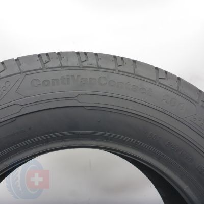 6. Opony 235/65 R16C 2x CONTINENTAL 121/119R ContiVan Contact 200 Letnie 2022 