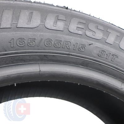 7. 4 x BRIDGESTONE 165/65 R15 81T B250 Lato 2015 Jak Nowe