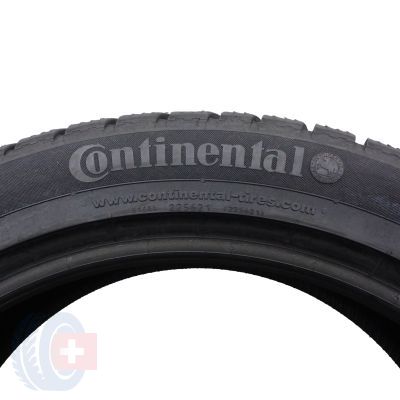 8. Opony 235/45 R19 4x CONTINENTAL 99V XL ContiWinterContact TS830P AO zimowe 7-8mm 2018 Jak Nowe