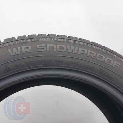 5. Opony 225/50 R18 4x NOKIAN 99H XL WR Snowproof Zimowe 2022 6,8-6,5mm