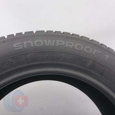 7. Opony 175/65 R15 2x NOKIAN 84T Snowproof 1 Zimowe 2023 7mm