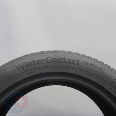 5. Opony 225/55 R19 2x CONTINENTAL 99V WinterContact TS 870 P Zimowe 2022 8mm 