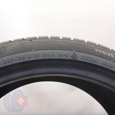 2. Opony 255/35 R19 4x CONTINENTAL 96V XL ContiWinterContact TS830P Zimowe 2017 6,7-7mm