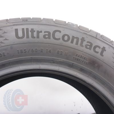 6. Opony 185/60 R14 4x CONTINENTAL 82H UltraContact Letnie 2022 