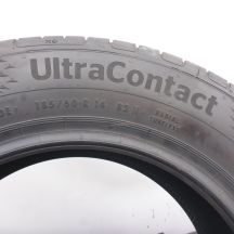 6. Opony 185/60 R14 4x CONTINENTAL 82H UltraContact Letnie 2022 