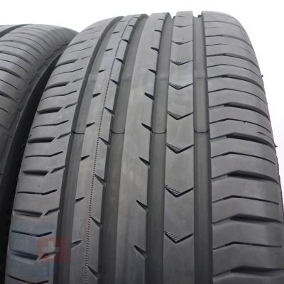 3. Opony 195/55 R16 2x CONTINENTAL 91V XL ContiPremiumContact 5 Letnie 2022 7,5mm