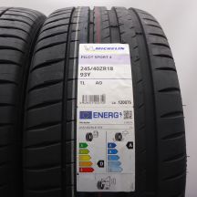 3. Opony 245/40 R18 4x MICHELIN 93Y AO PilotSport 4 Letnie 2025 NOWE