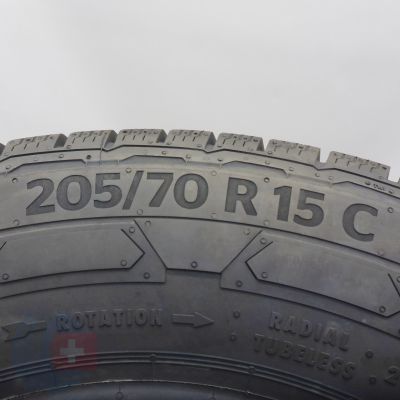 7. Opony 205/70 R15C 4x CONTINENTAL 106/104R VanContact Winter Zimowe 2022 