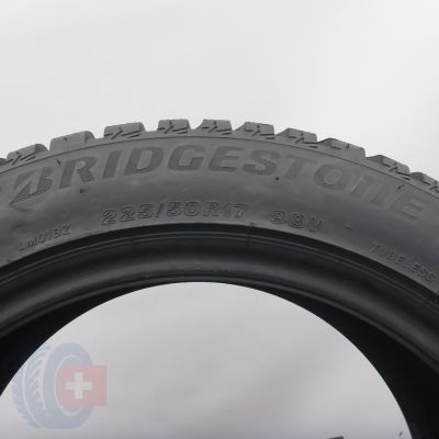 4. Opony 225/50 R17 2x BRIDGESTONE 98V XL Blizzak LM 001 Zimowe 2016 6,9-8mm