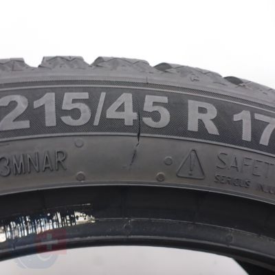 7. Opony 215/45 R17 2x SEMPERIT 91V XL SpeedGrip 5 Zimowe 2023 6,8-7mm
