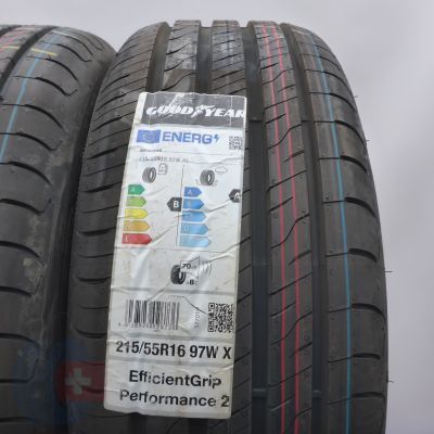 3. Opony 215/55 R16 2x GOODYEAR 97W XL EfficientGrip Performance 2 Letnie 2023 