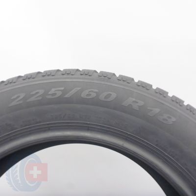 6. Opony 225/60 R218 2x PIRELLI 104H Scorpion Winter 2 Zimowe 2022 6,2-7,2mm