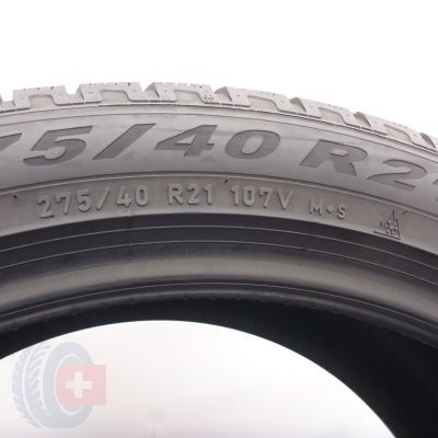6. Opona 275/40 R21 1x PIRELLI 107V Scorpion Winter N0 Zimowa 2023 7mm