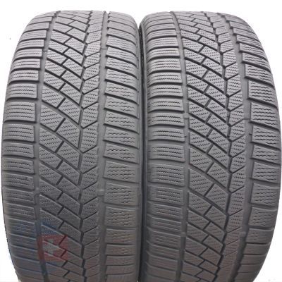 2 x CONTINENTAL 225/45 R18 95V XL ContiWinterContact TS830P BMW RunFlat Zima 2014 6,2-6,5mm