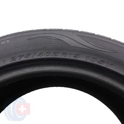 4. Opony 275/40 R19 2x NEXEN 105Y XL NFera SU1 Letnie 2017 Jak Nowe Nieużywane