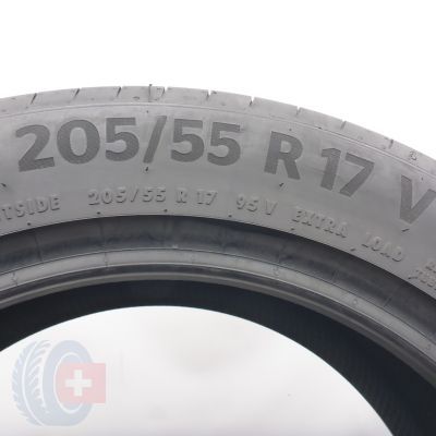4. Opony 205/55 R17 2x CONTINENTAL 95V PremiumContact 6 Letnie 2025 6,8mm