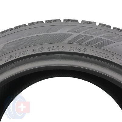 7. Opony 235/50 R17 4x YOKOHAMA 100Q XL Ice Guard IG60 zimowe 7,7-8,7mm 2019 Jak Nowe