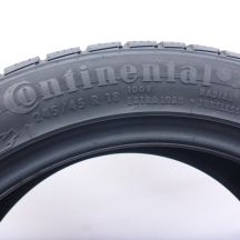 6. Opony 245/45 R18 2x CONTINENTAL 100V XL ContiWinterContact TS810S BMW Zimowe 2010, 2014 5,5-6mm
