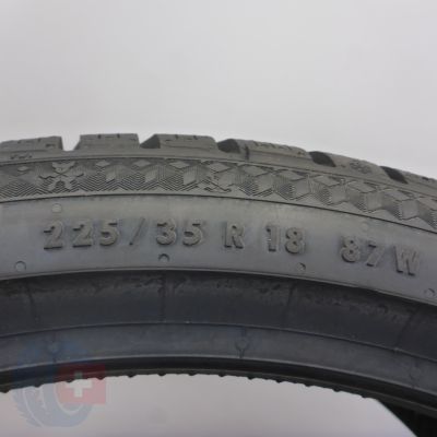 8. Opony 225/35 R18 4x CONTINENTAL 87W XL WinterContact TS 870 P Zimowe 2022 Nieużywane 