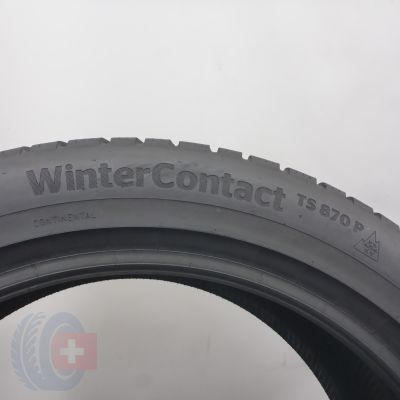 6. Opony 225/45 R18 4x CONTINENTAL 95V XL WinterContact TS870P Zimowe 2021, 2022 6,5-8mm