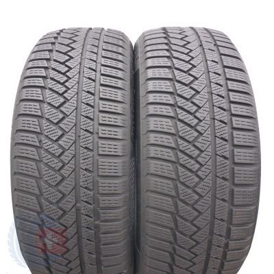Opony 215/55 R18 2x CONTINENTAL 99V XL WinterContact TS850P Zimowe 2021 6,6-7mm
