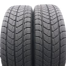 Opony 205/70 R15C 2x UNIROYAL 106/104R SnowMax 3 Zimowe 2020 Jak Nowe 10,2-10,4mm