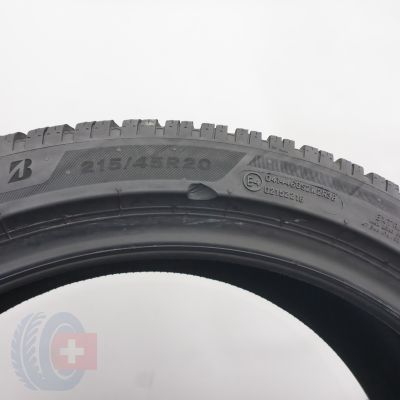 8. Opony 215/45 R20 4x  BRIDGESTONE 95W XL Blizzak 6 Zimowe 2025 7mm
