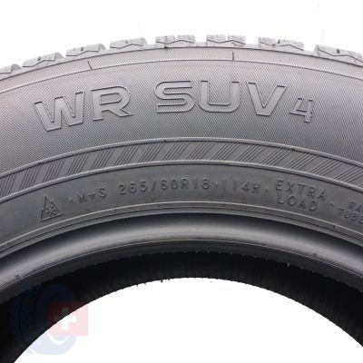 5. Opony 265/60 R18 2x NOKIAN 114H XL WR SUV4 Zimowe 2022 6,8mm