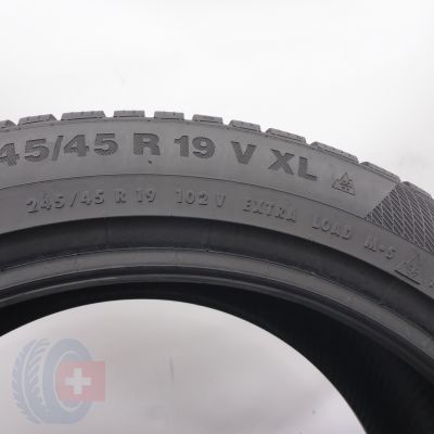 5. Opona 245/45 R19 1x CONTINENTAL 102V XL WinterContact TS 850 P Zimowa 2021 7,5mm 